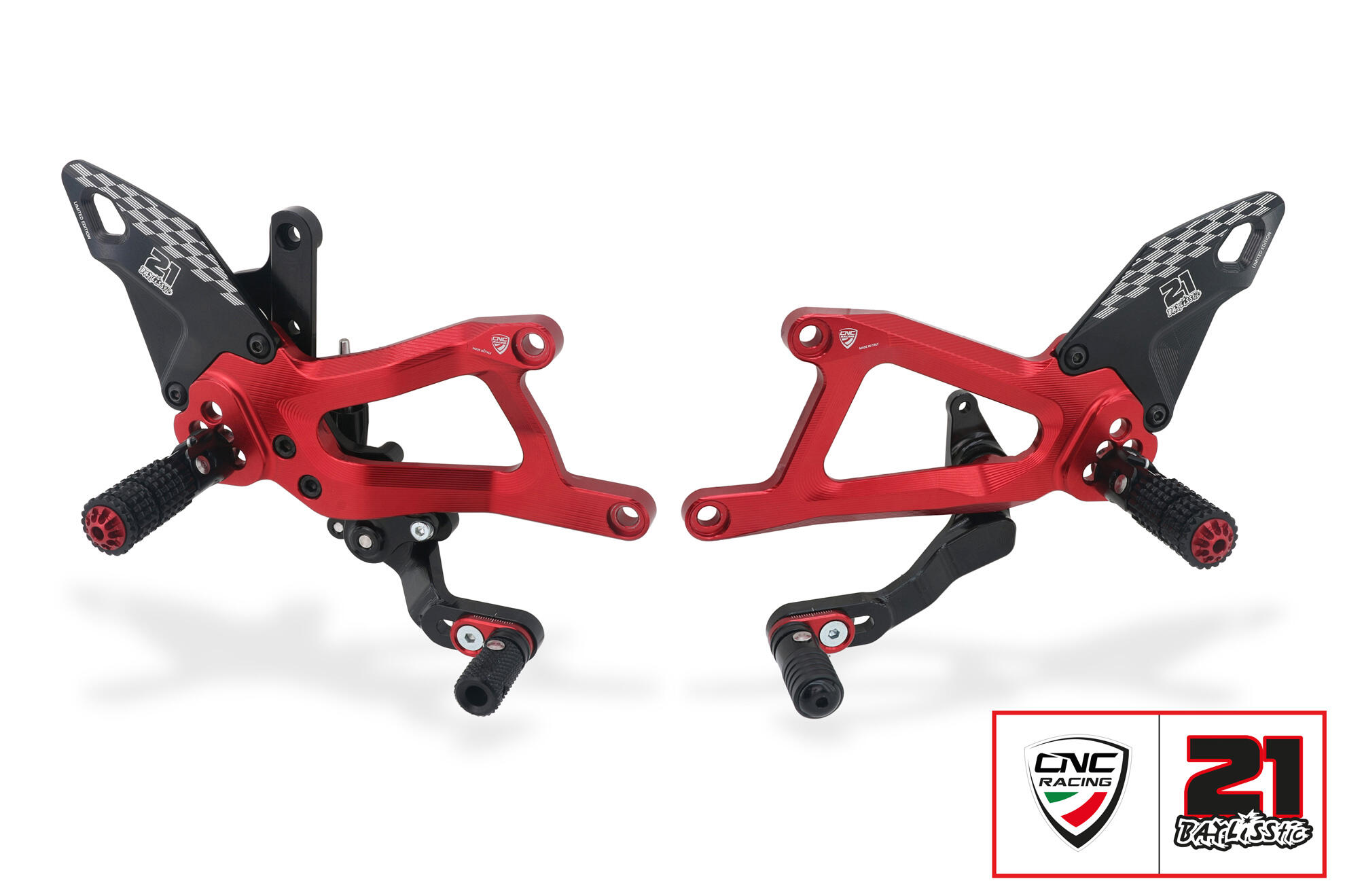 CNC Racing TROY BAYLISS LIMITED EDITION Adjustable Rearset for the